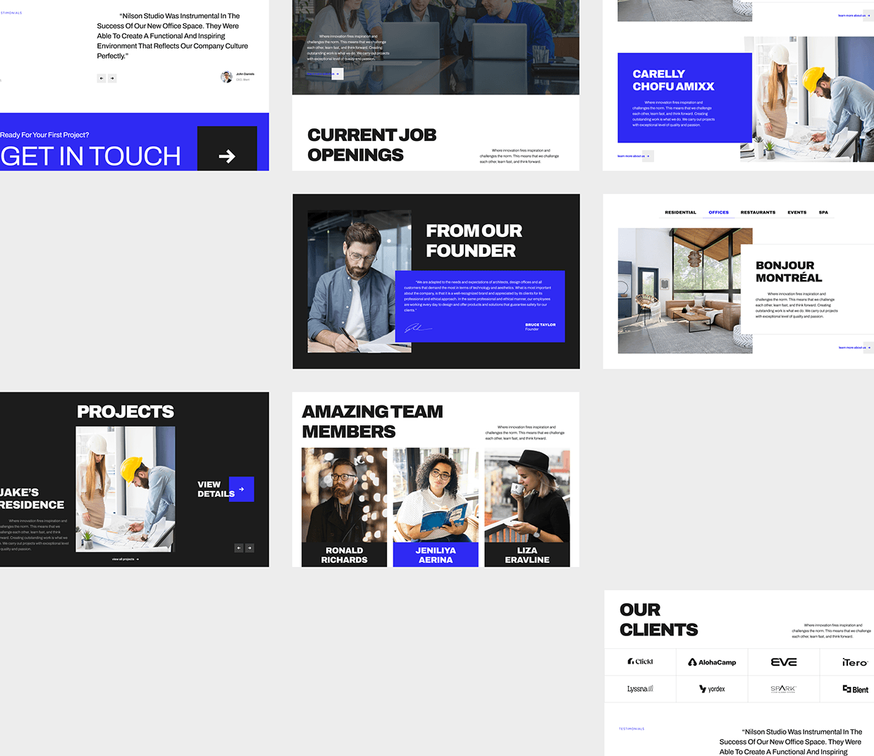 Koff.Studio Architecture Website Figma Template Image 8