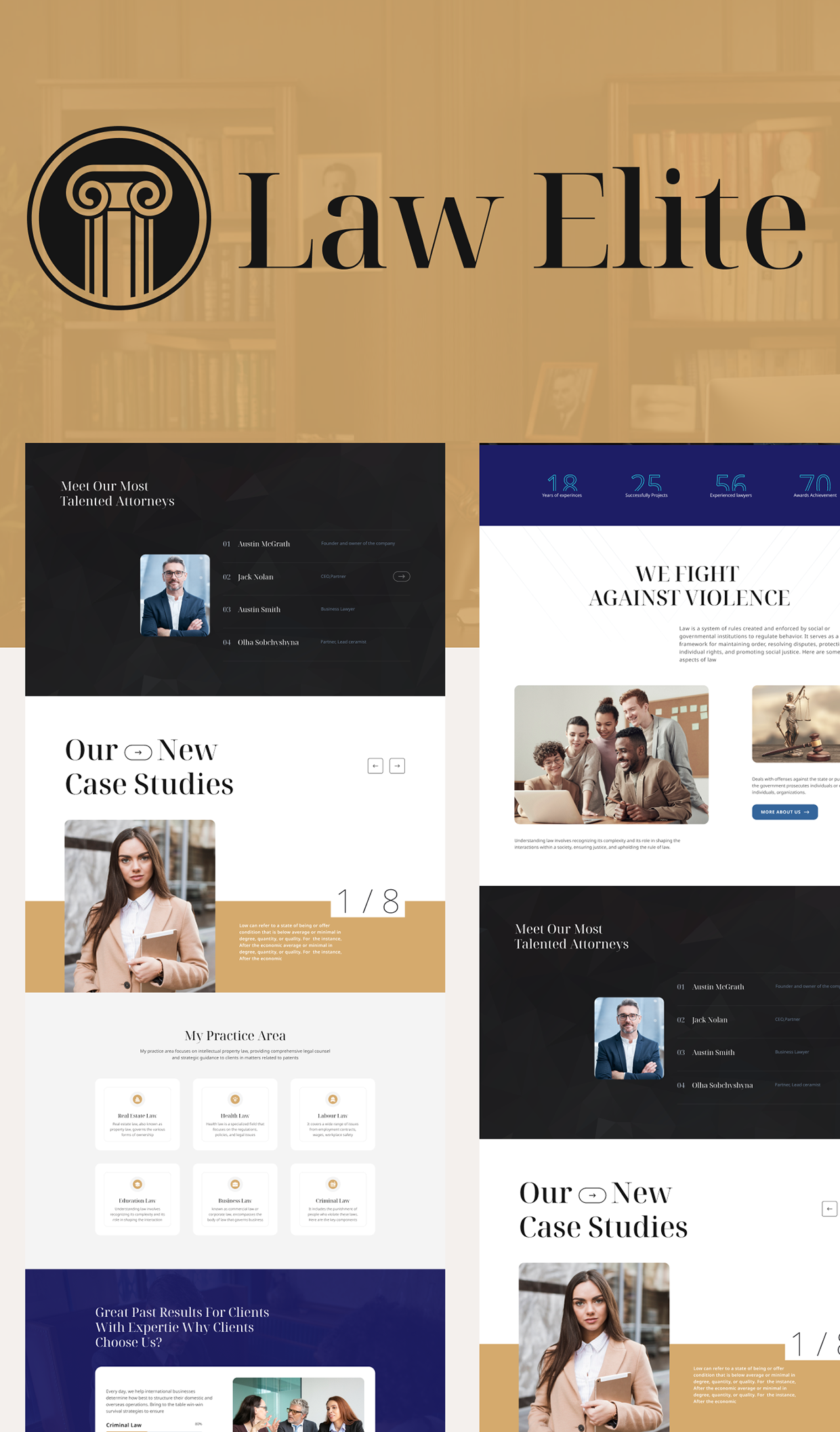 Law Elite Legal Specialties Website Image 6