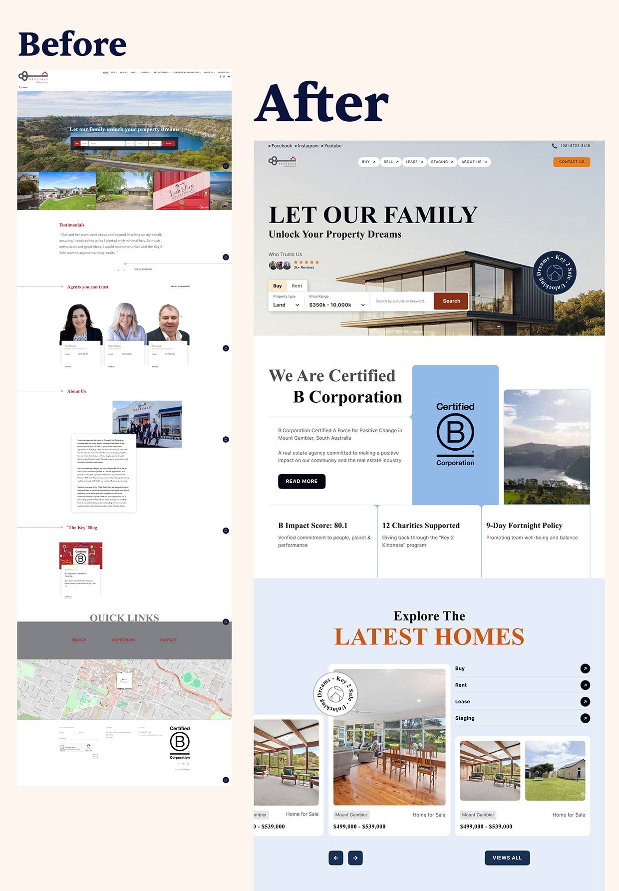 Key 2 Sale — A Complete Real Estate Website Redesign Image 2