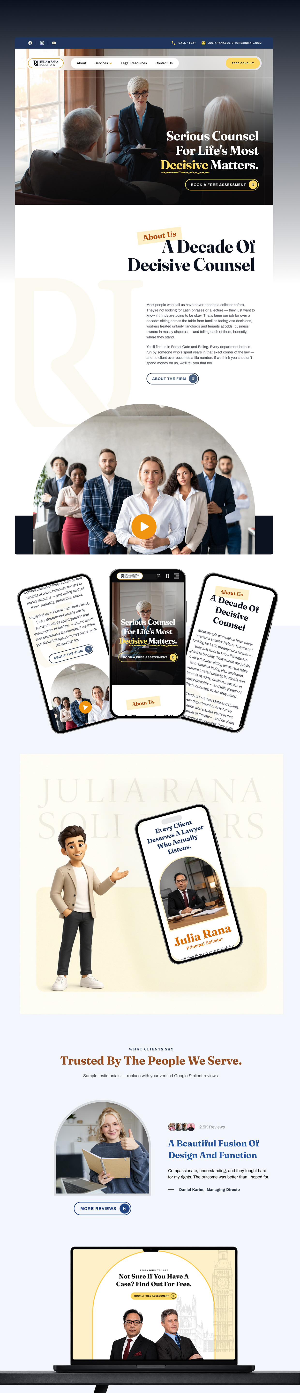 Modern Legal Website Redesign Juliana Raso Solicitors Image 9