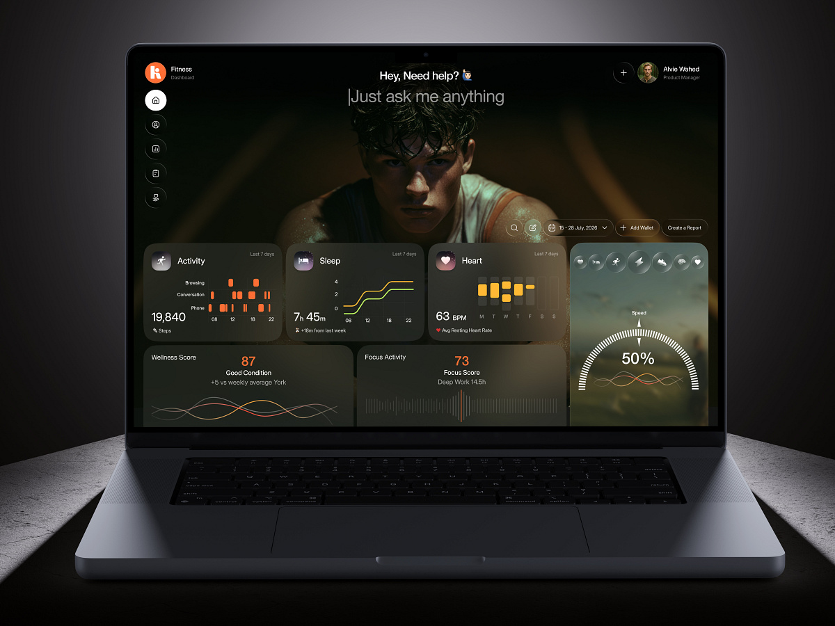 Fitness Tracking Dashboard Image 0