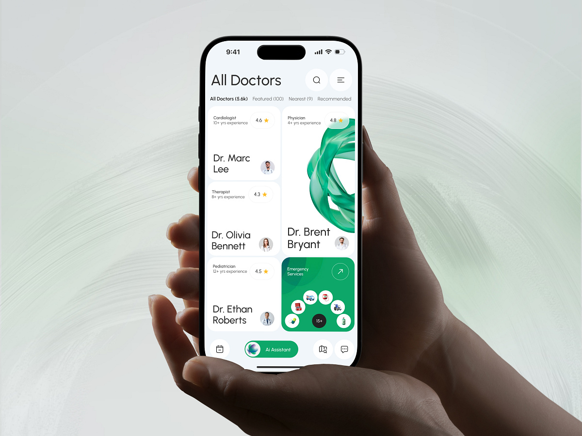 Health App | Doctor Appointment & Medical UI Image 0