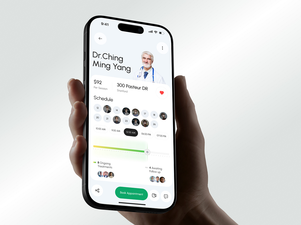Health App | Doctor Appointment & Medical UI Image 1