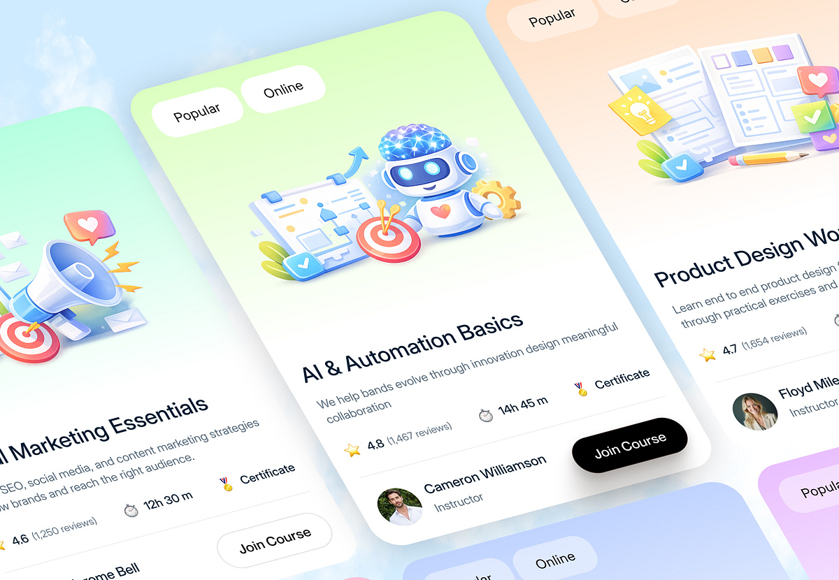 Education Website UI | Studify Learning Platform for Real Growth Image 0