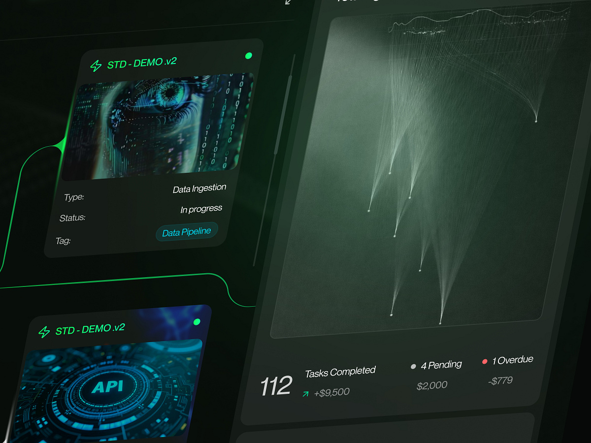 AI Workflow Builder UI | Agent Pipeline Dashboard Image 1