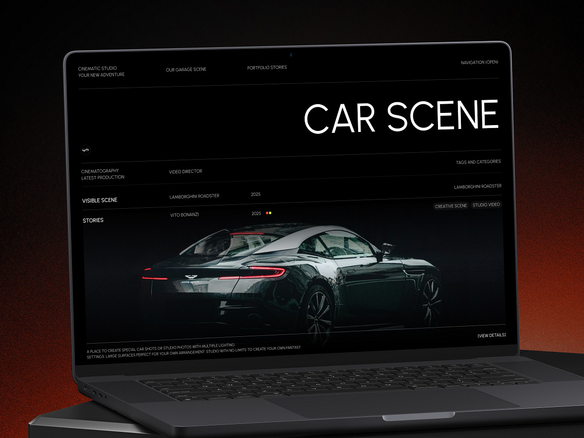 Cinematic Car Scene | Luxury Automotive Shot Image 0