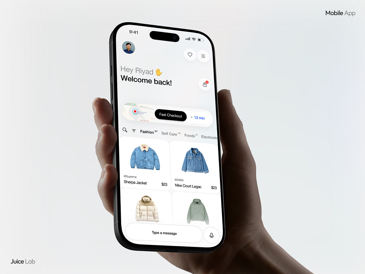 Luxury E-commerce App Design Image 2
