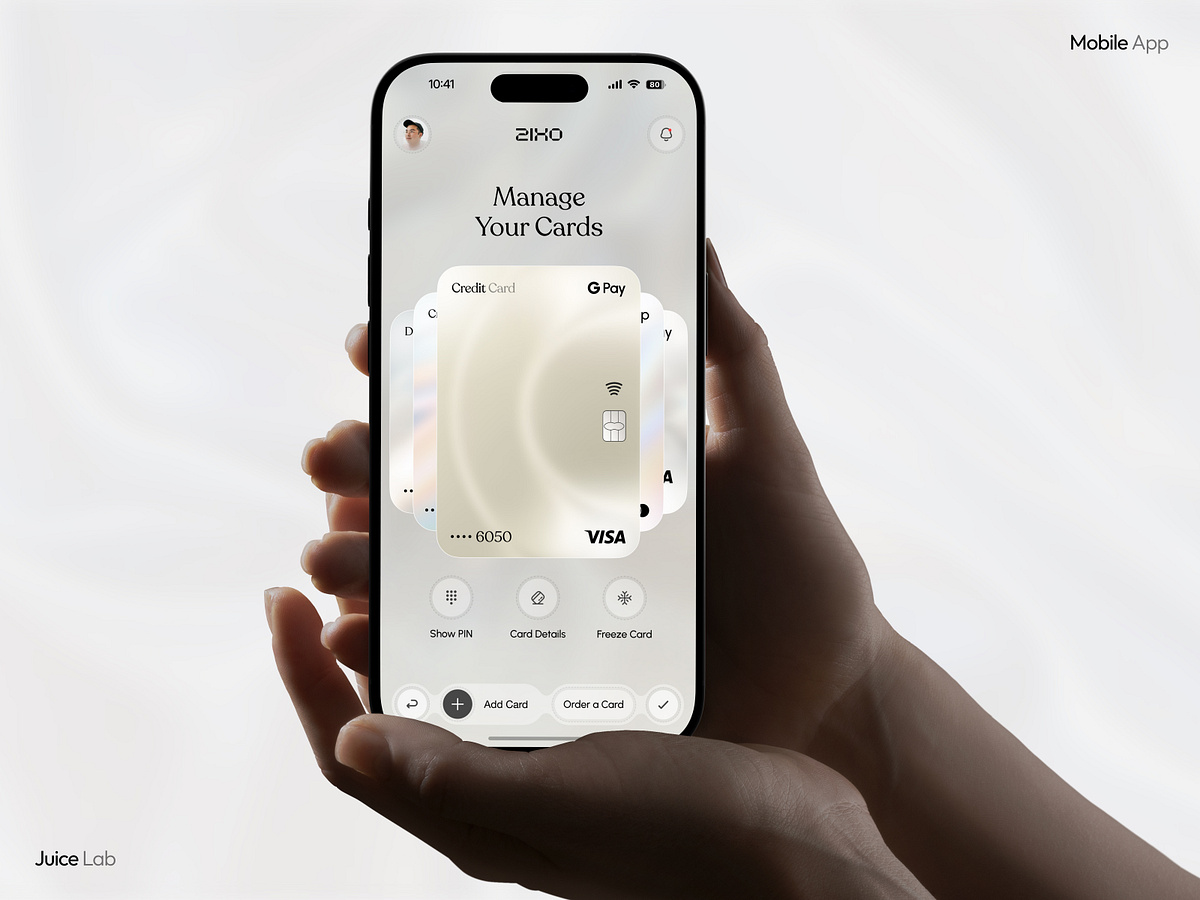 Digital Wallet & Smart Payment App UI | Modern Fintech Mobile Image 2