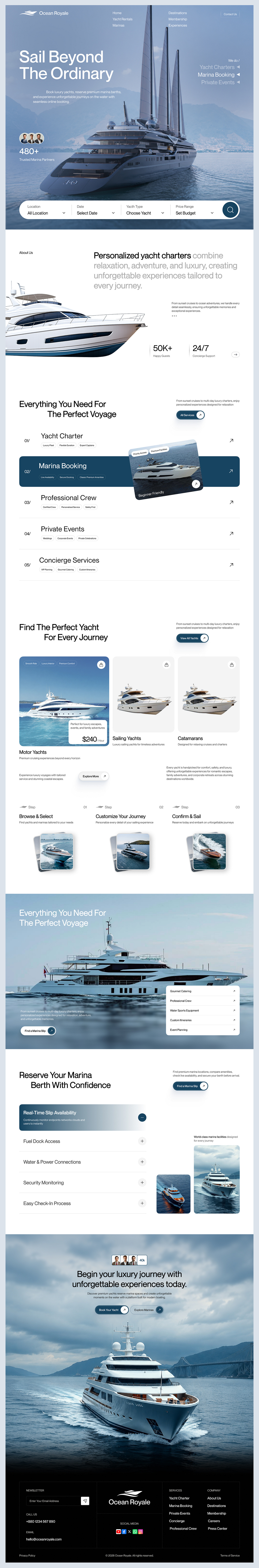 Ocean Royale Luxury Yacht Charter Experience Image 2