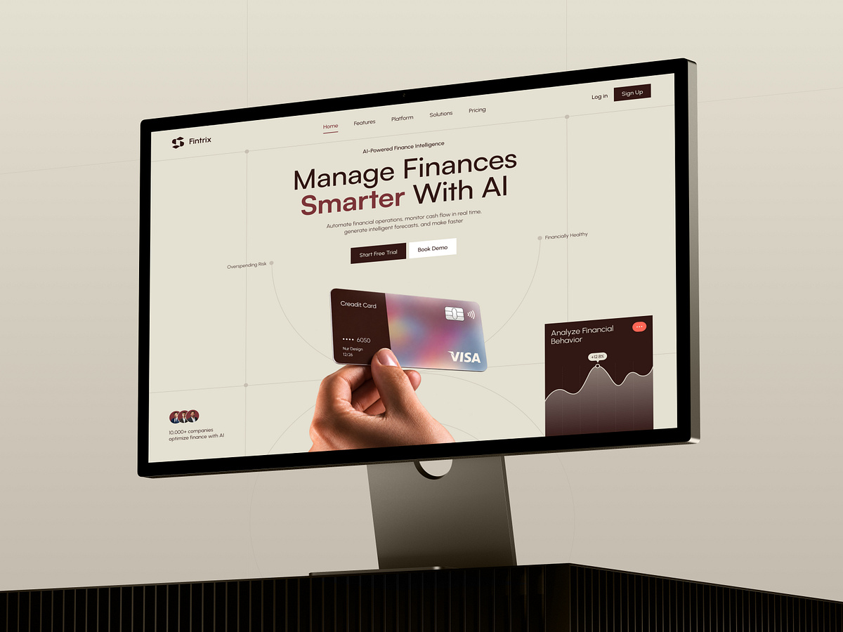 Fintrix AI-Powered Finance Platform Image 1
