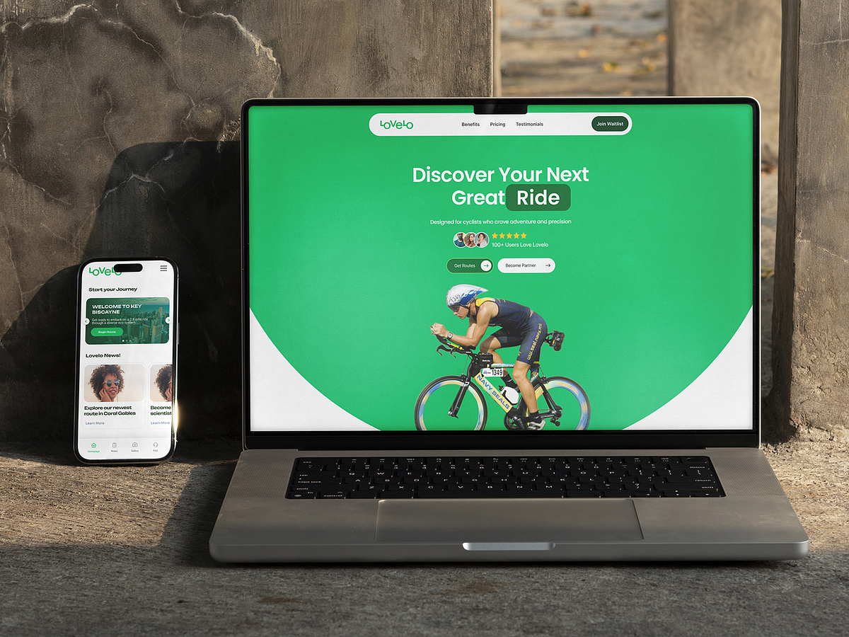 Lovelo web & app ux ui design