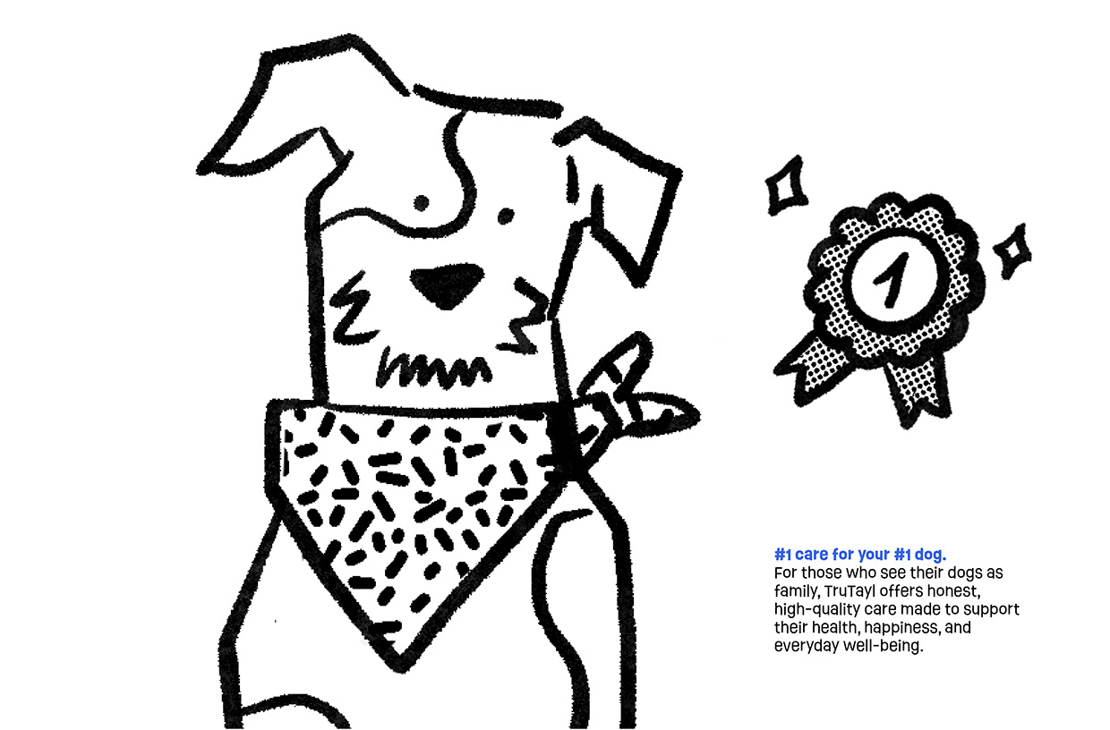 TruTayl | Natural Pet Wellness Branding Image 1