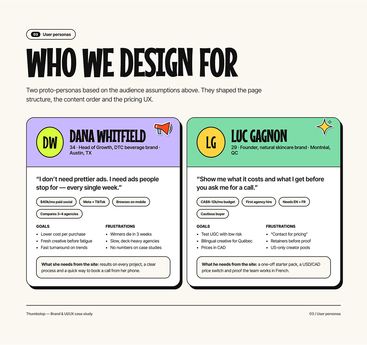 Thumbstop | Brand Identity & UI/UX Design Image 2