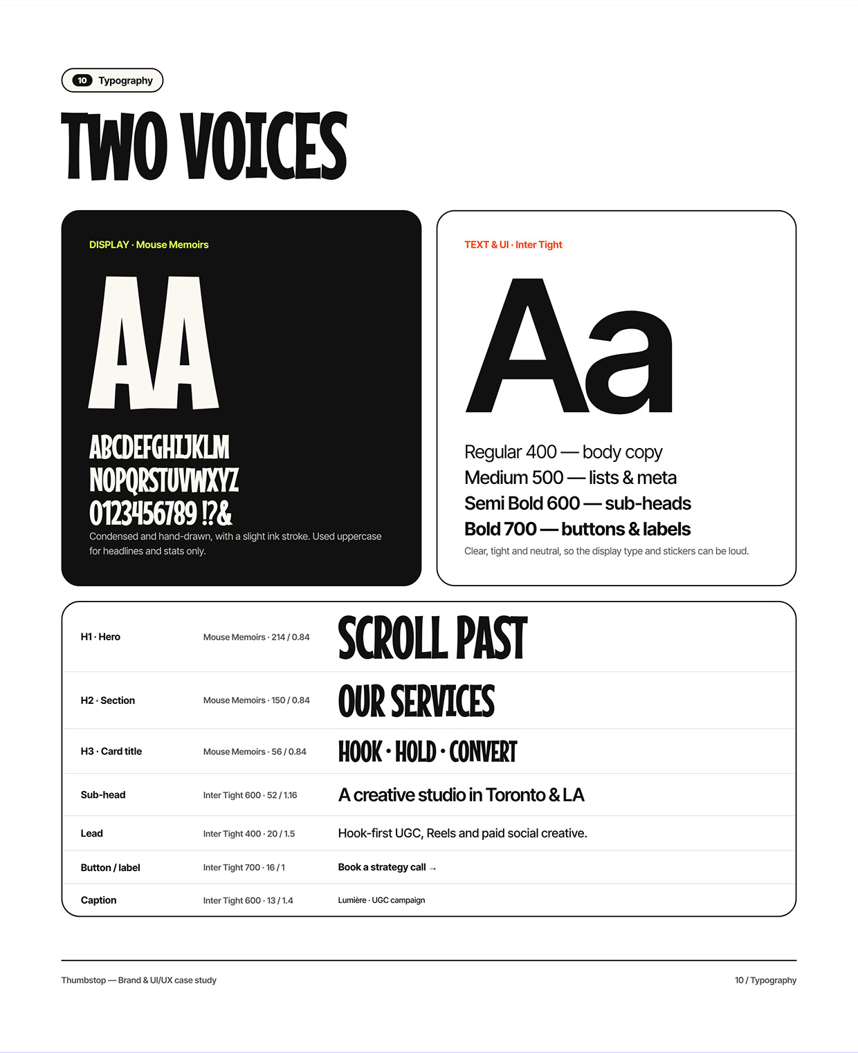 Thumbstop | Brand Identity & UI/UX Design Image 9