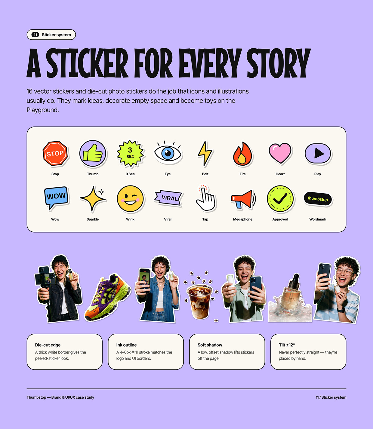 Thumbstop | Brand Identity & UI/UX Design Image 10