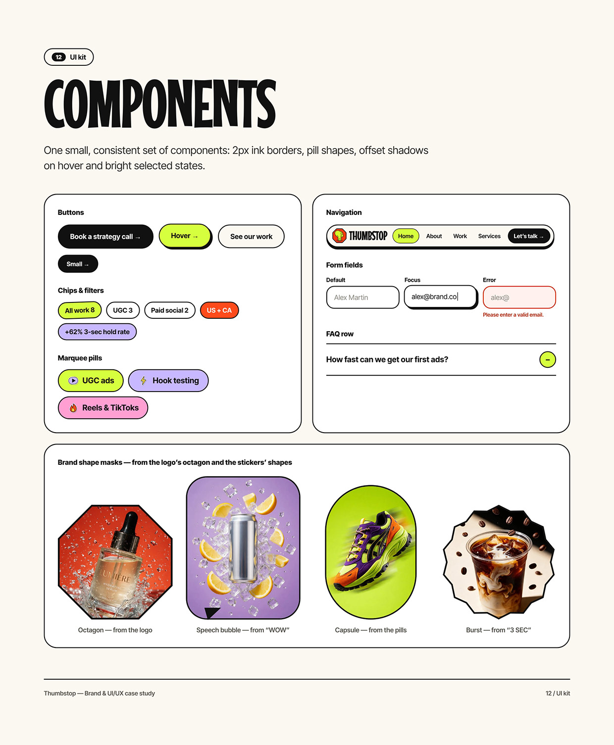 Thumbstop | Brand Identity & UI/UX Design Image 11