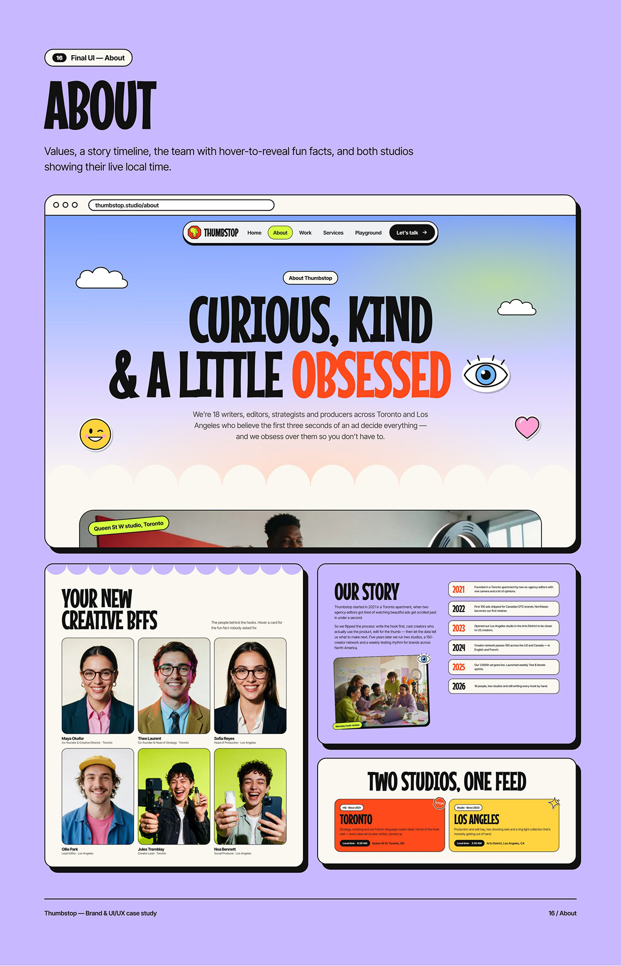 Thumbstop | Brand Identity & UI/UX Design Image 15