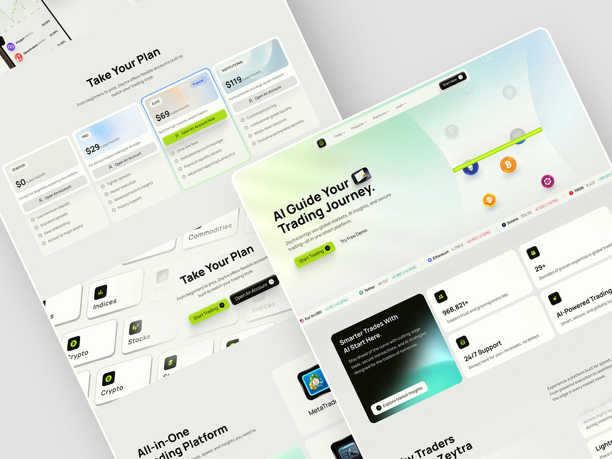 AI Trading Website Image 0