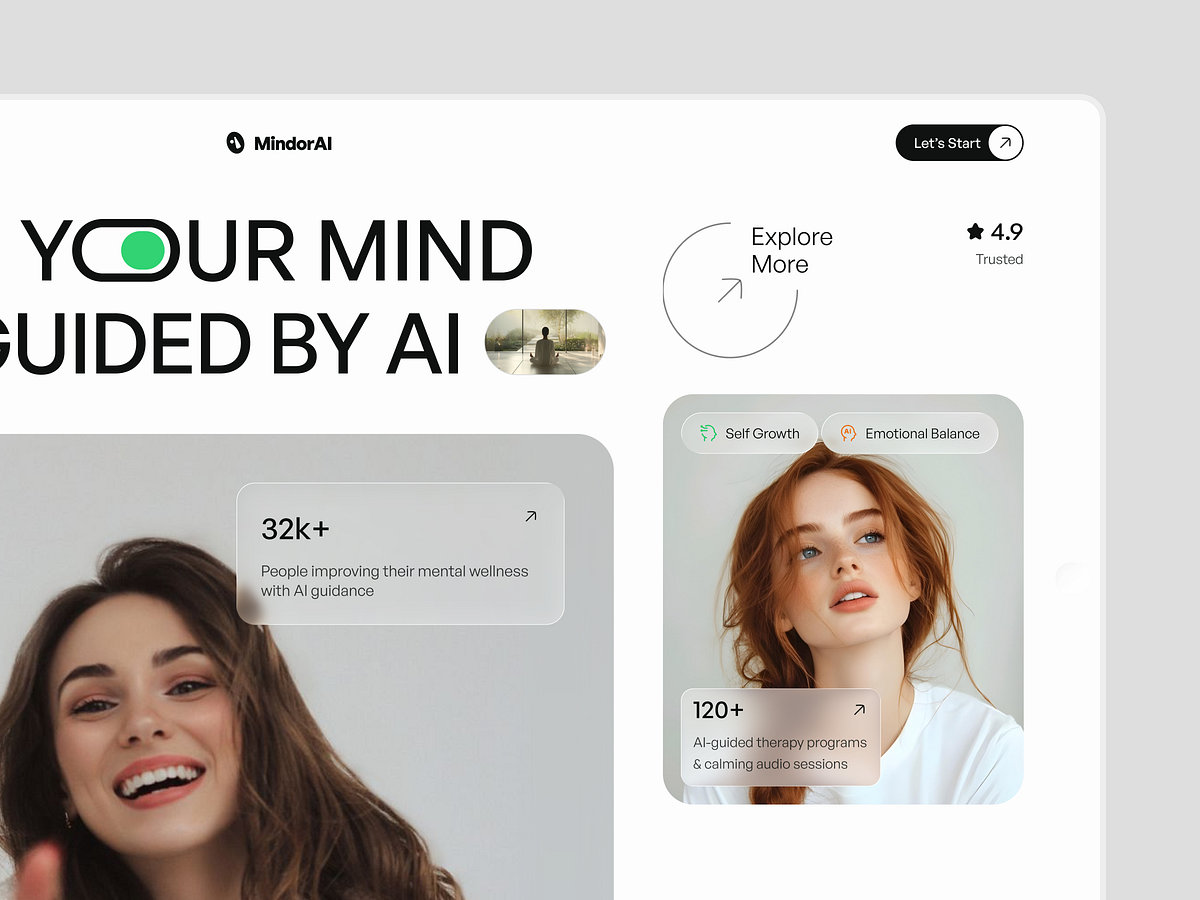 AI Mental Health Website Image 0