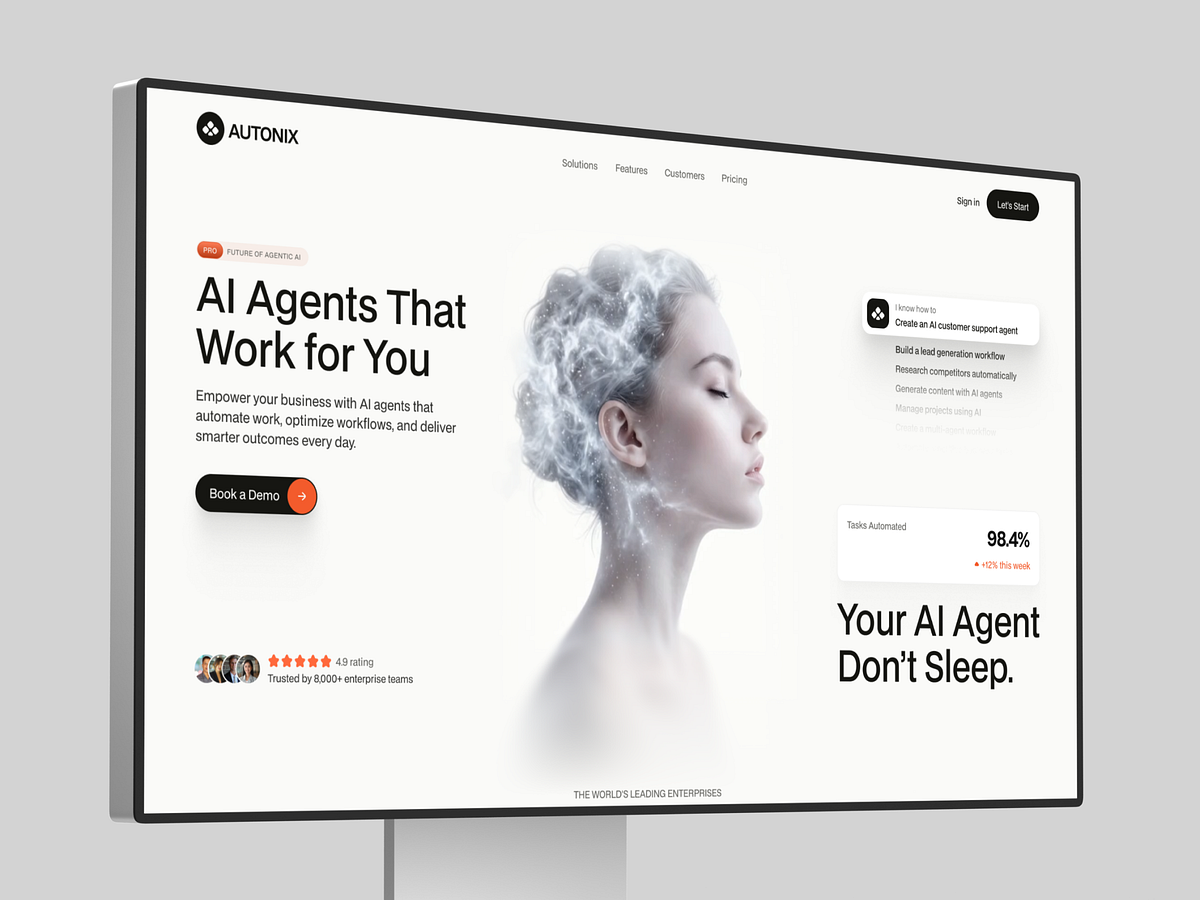 AI Agent Website Image 0