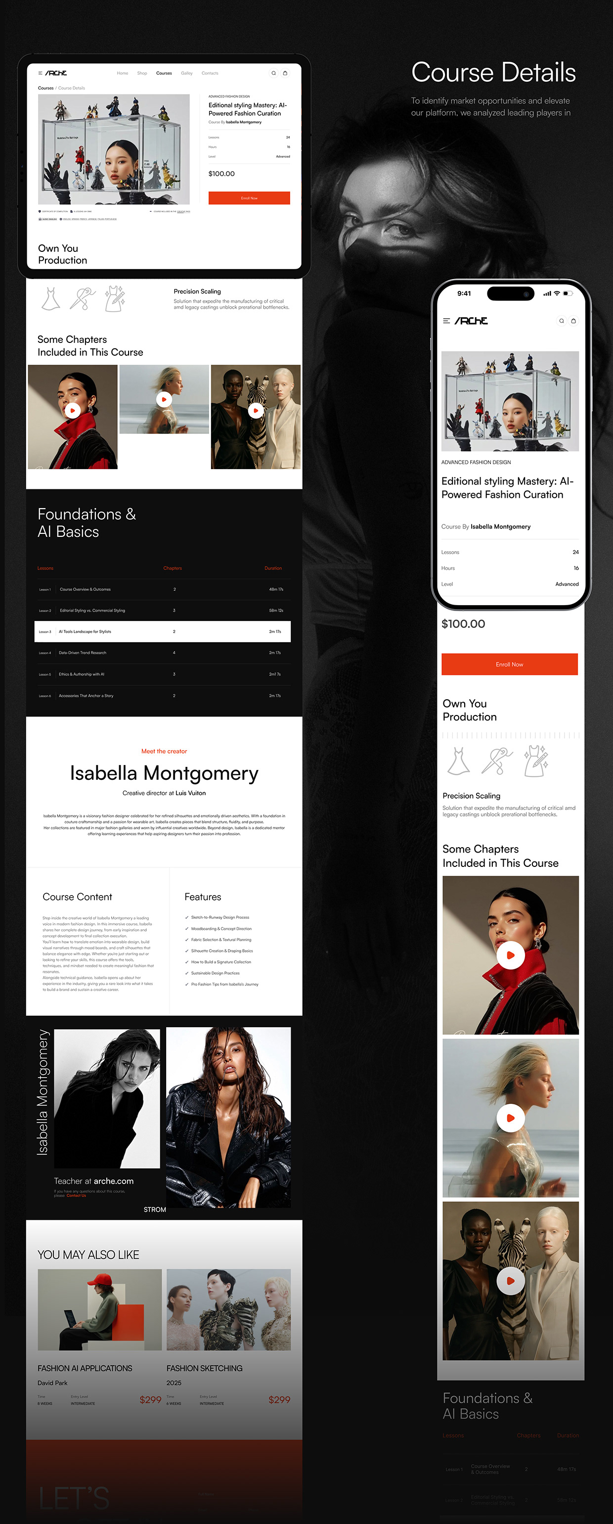 Arche Fashion Platform | UI/UX Case Study Image 19