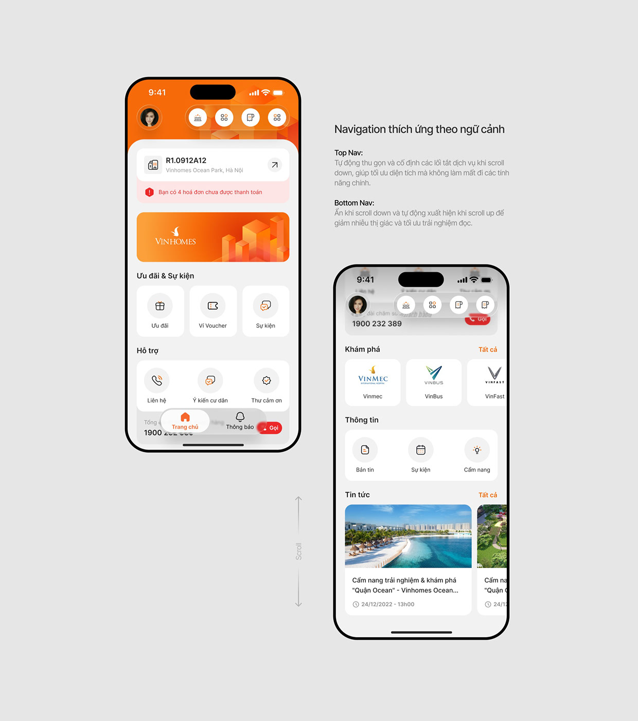 Vinhomes Resident Mobile App - UX/UI Case Study Image 9