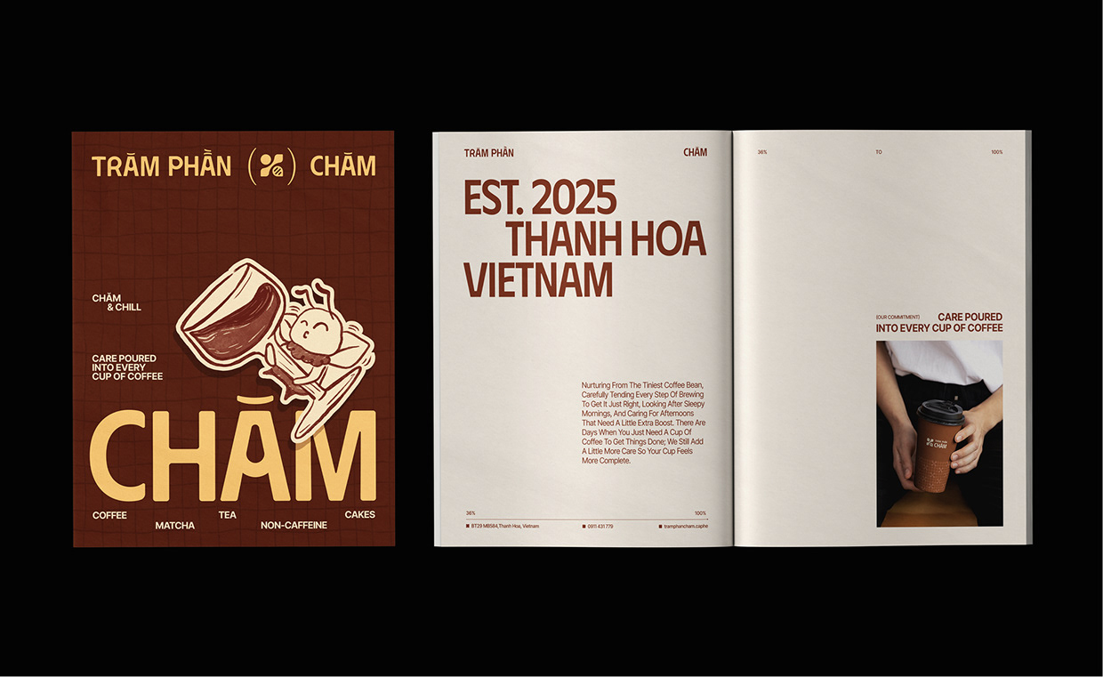 TRAM PHAN CHAM COFFEE - Brand Identity Image 12