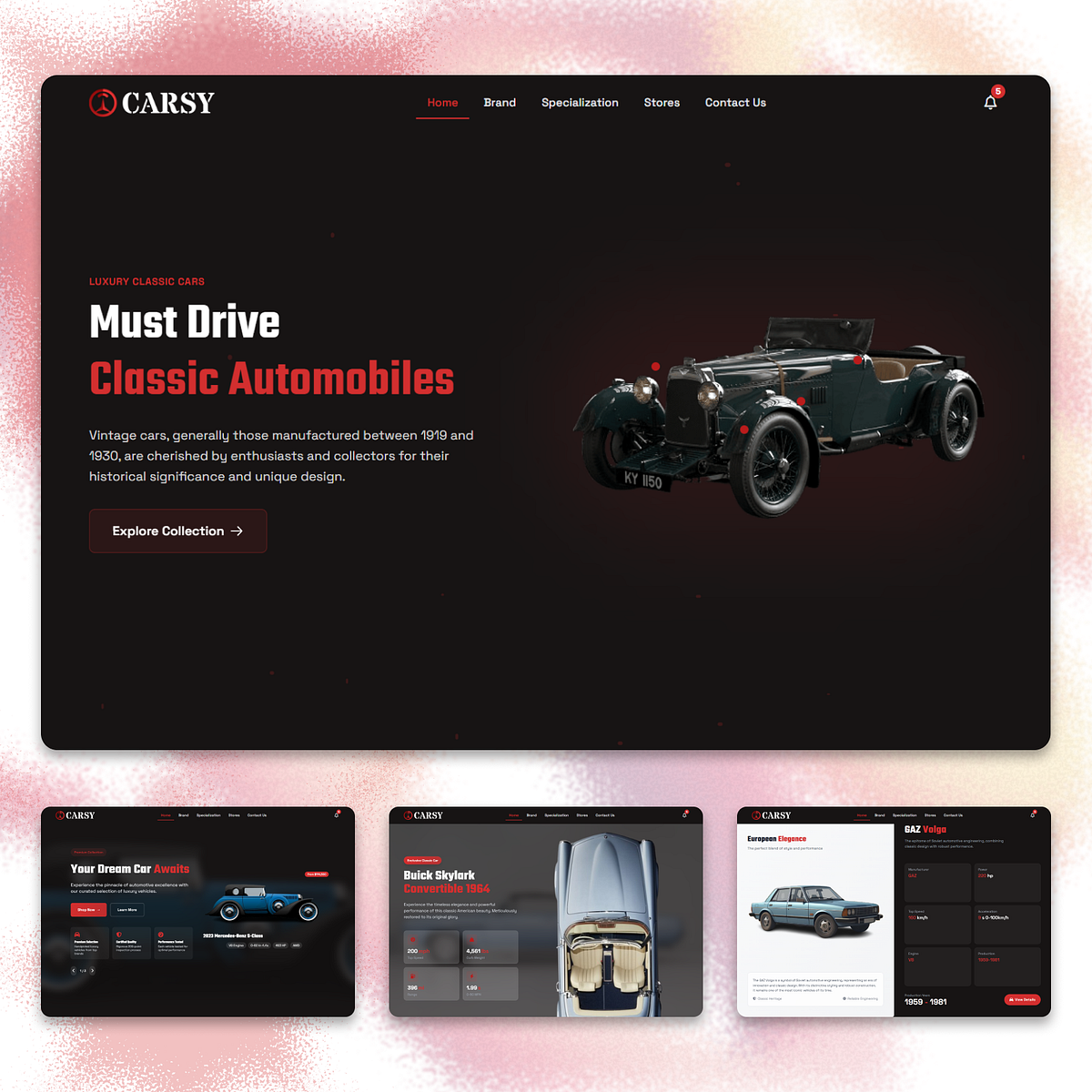 Carsy – Car Dealer, Rental & Listing Template