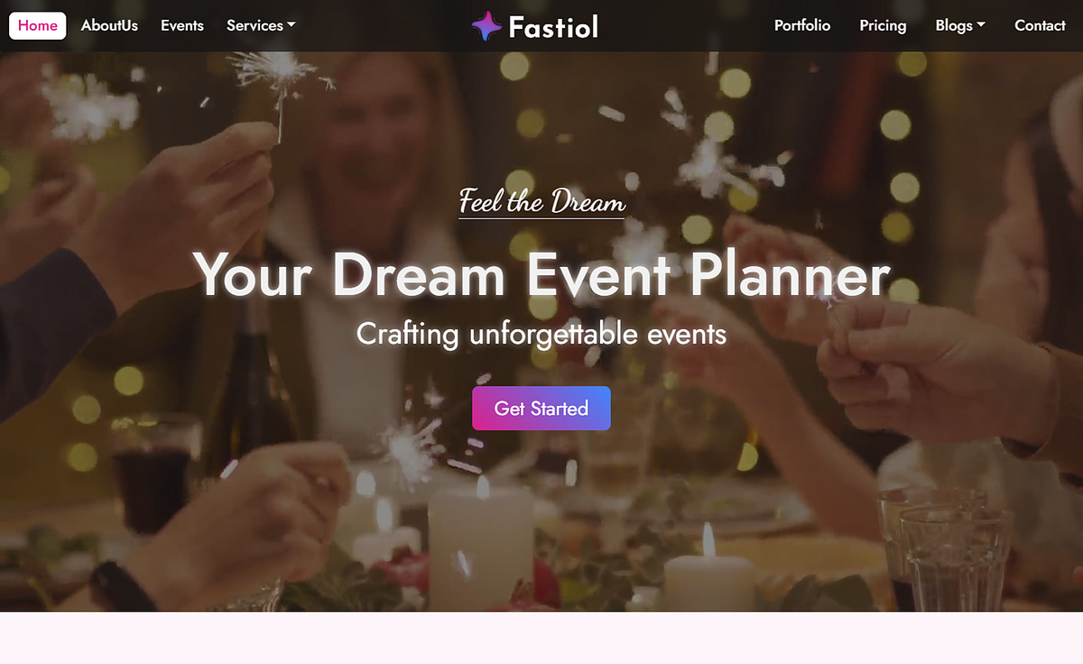Fastiol β Modern Event Management Template Image 0