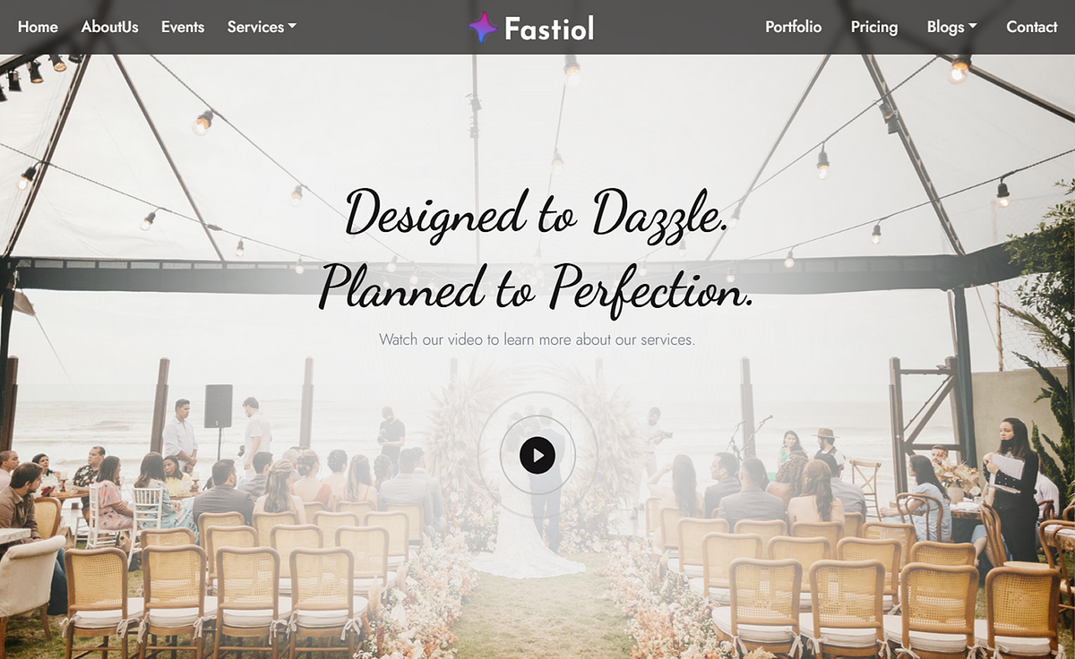 Fastiol β Modern Event Management Template Image 3