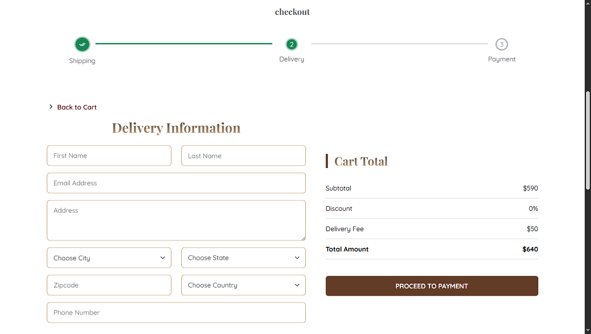 Coffee Shop Landing Page UI Design Image 4
