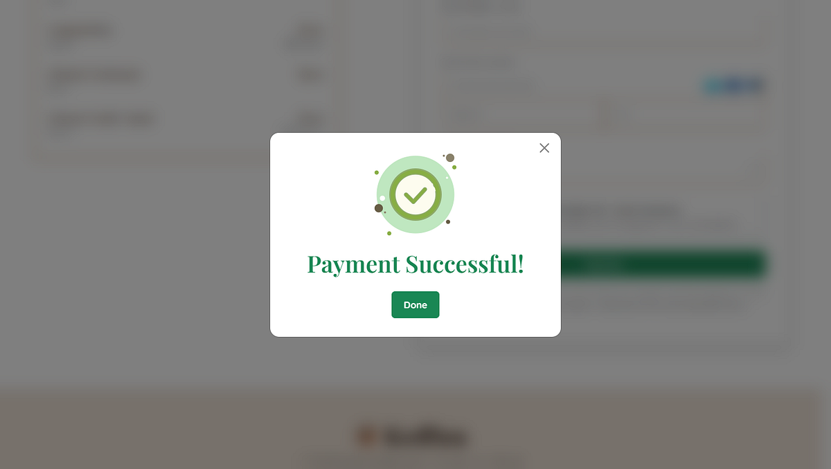 Coffee Shop Landing Page UI Design Image 6