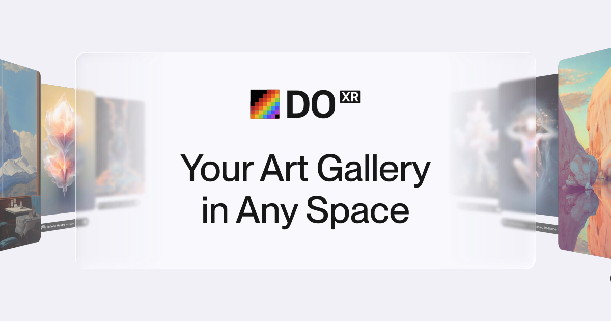 Digital Original XR — Your Art Gallery in Any Space