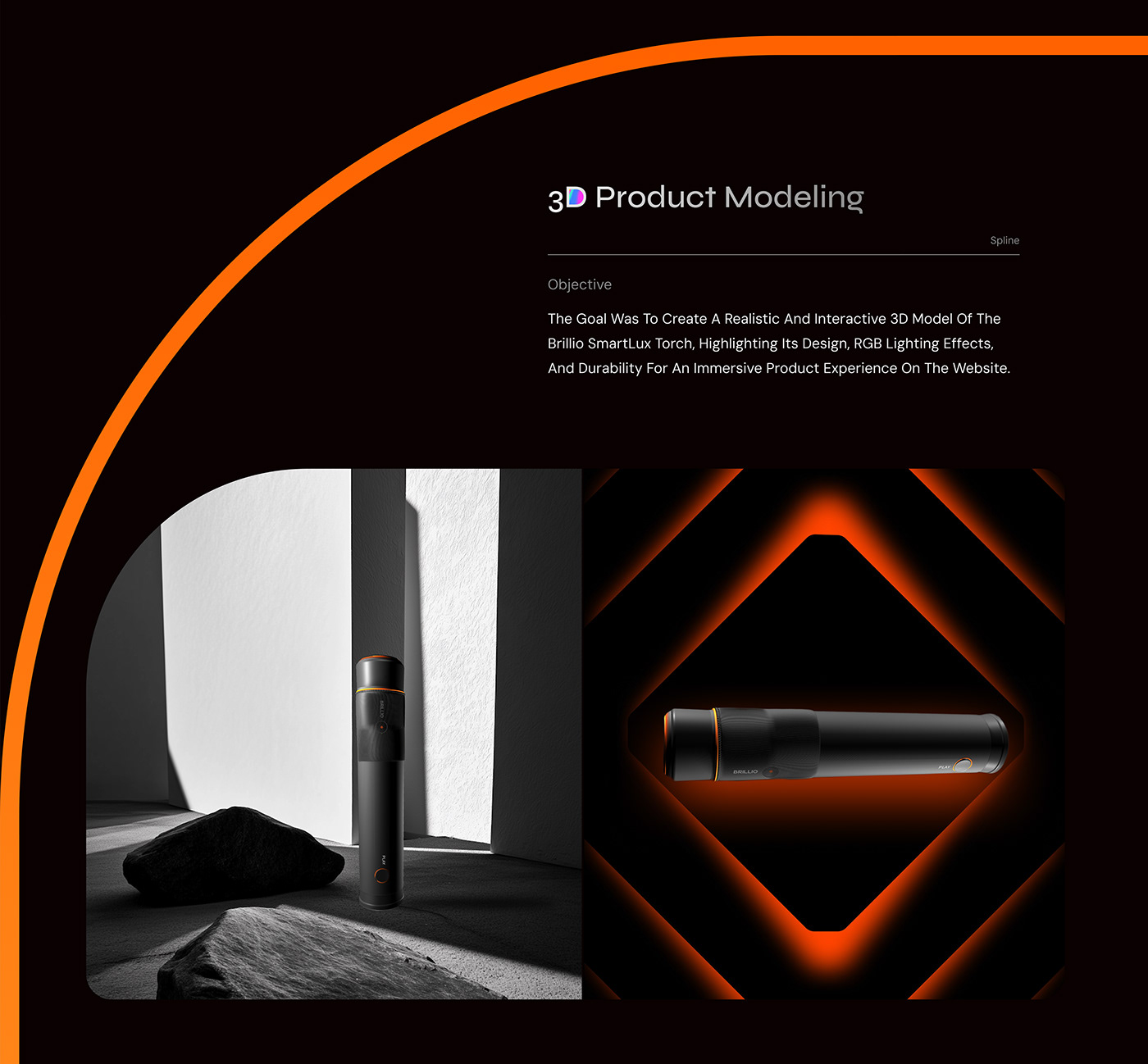 Brillio Smart Lux | Ui/Ux Case Study | Landing Page