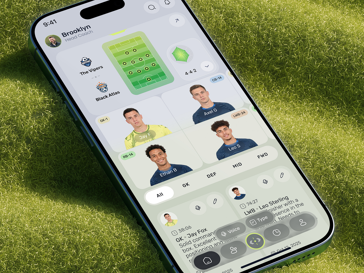 Pro Scout App: Hybrid Input System
