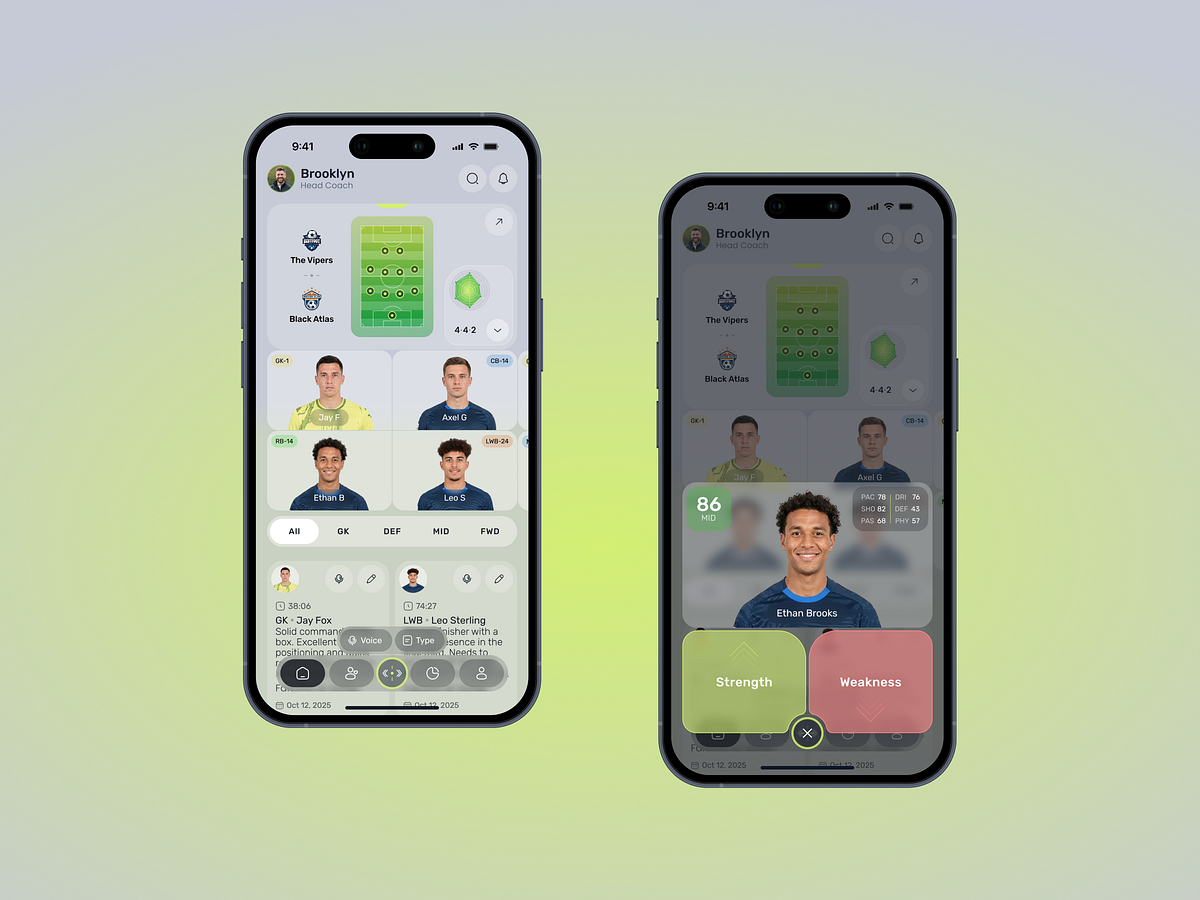 Pro Scout App: Hybrid Input System Image 2