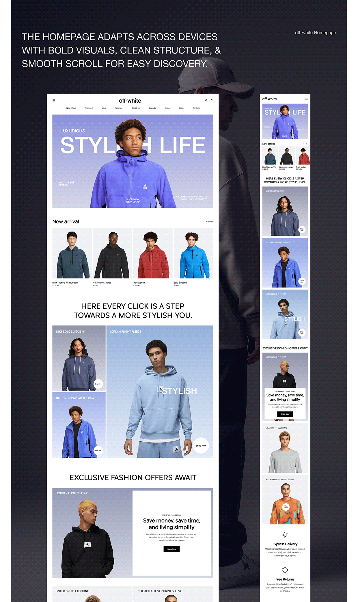 E‑Commerce Website & Mobile App | Off‑White | Wavespace Image 12
