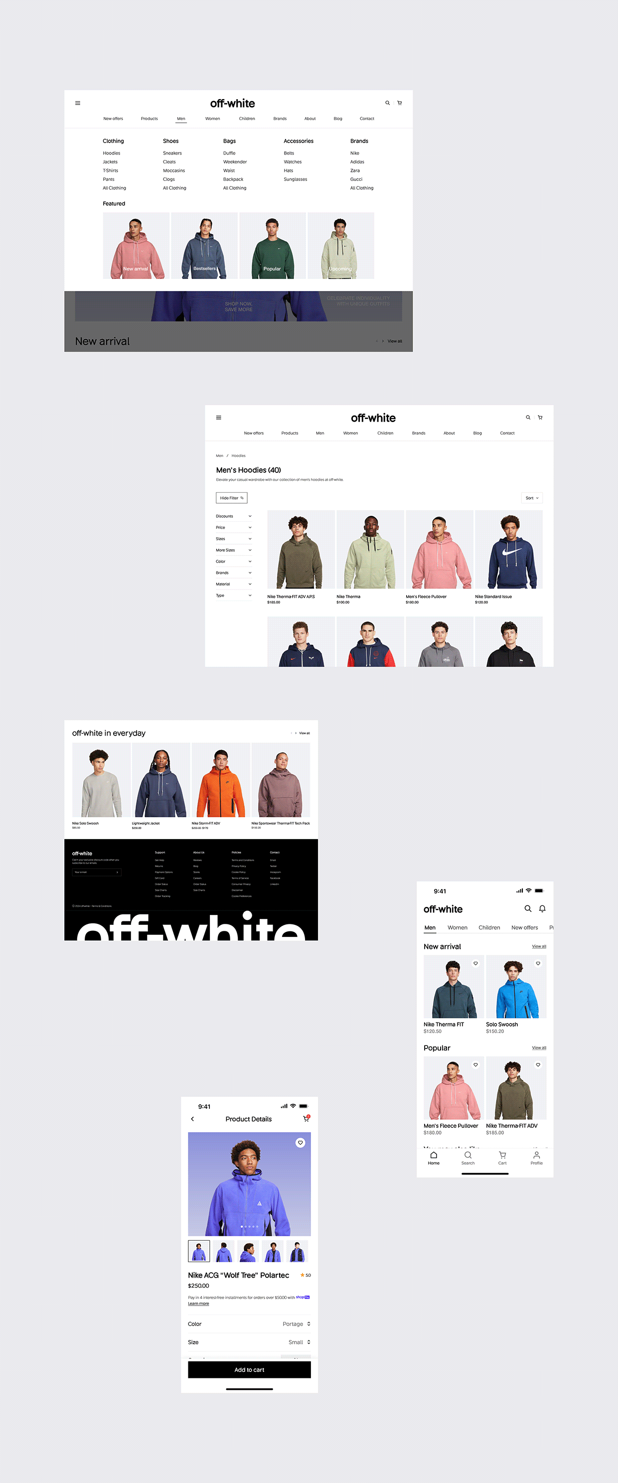 E‑Commerce Website & Mobile App | Off‑White | Wavespace Image 15