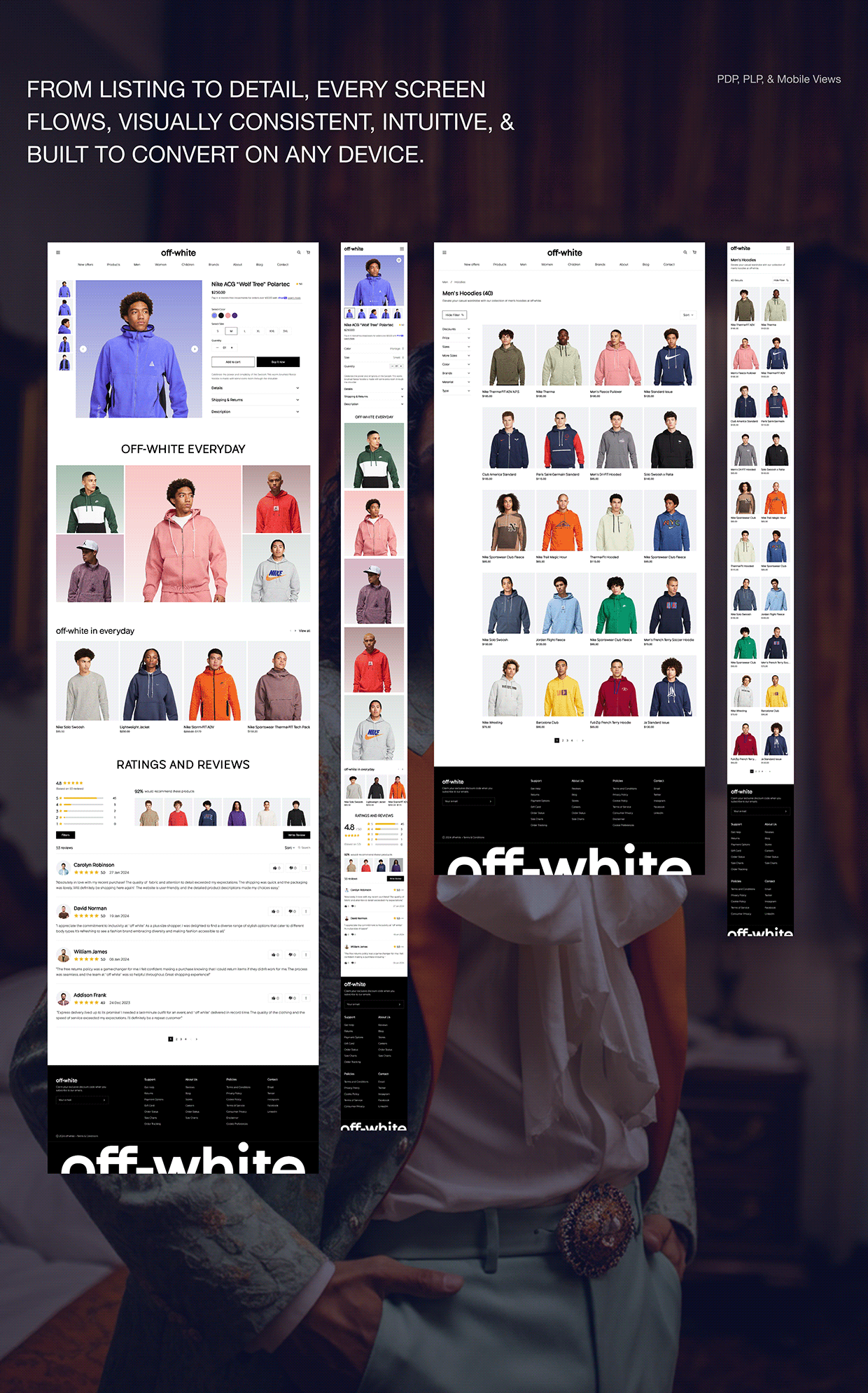 E‑Commerce Website & Mobile App | Off‑White | Wavespace Image 16