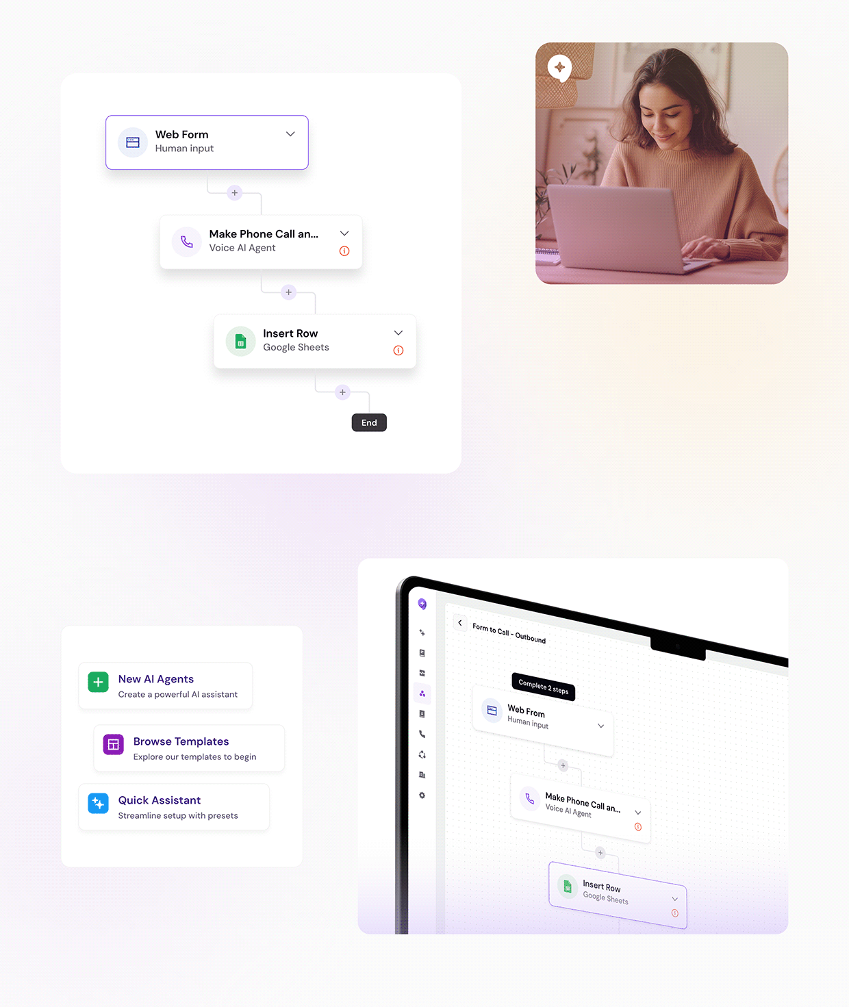 CallAI Voice Agent Platform | Call Automation UX Design Image 4