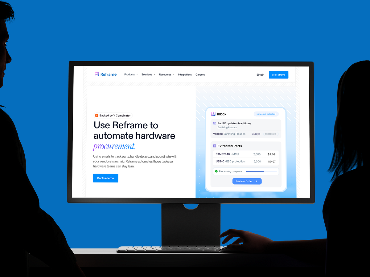 Reframe – AI-Powered Hardware Procurement Platform Redesign Image 0
