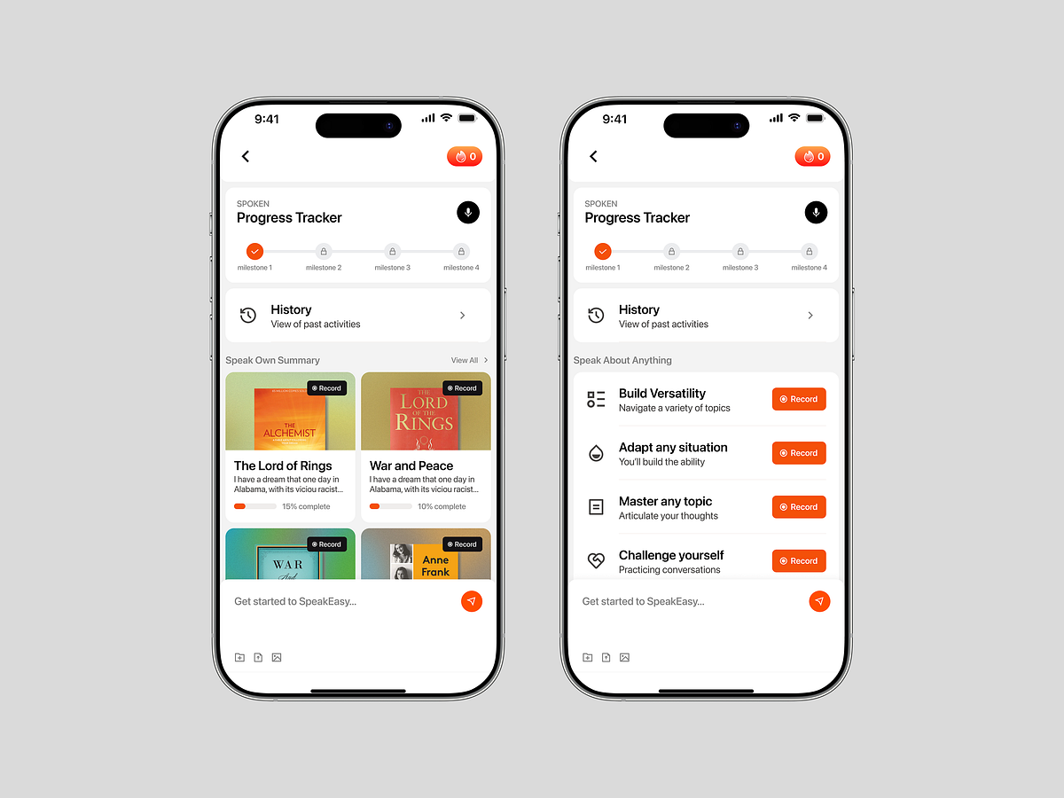 SpeakEase - English Learning Mobile App Image 0