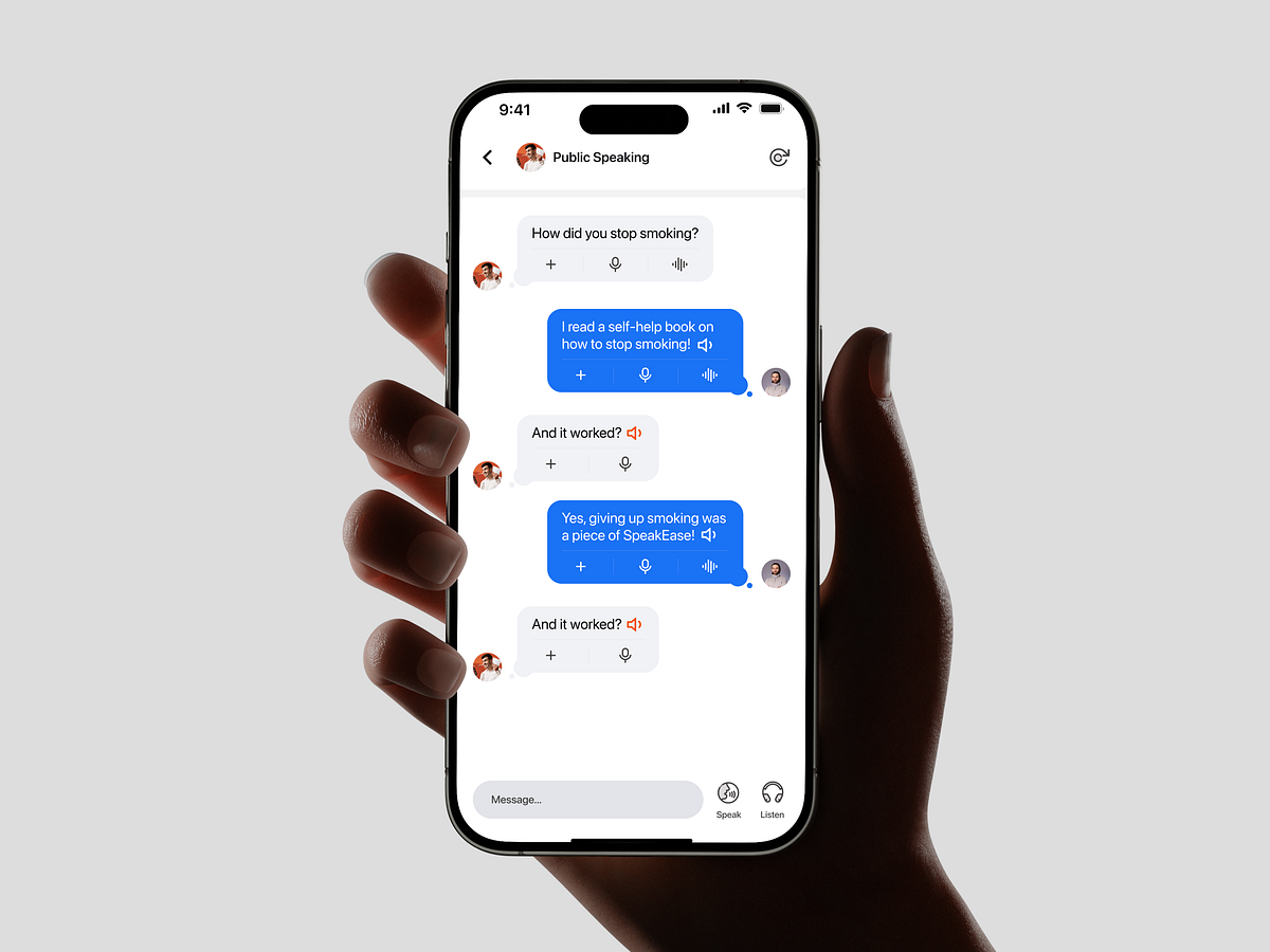 SpeakEase - English Learning Mobile App Image 1