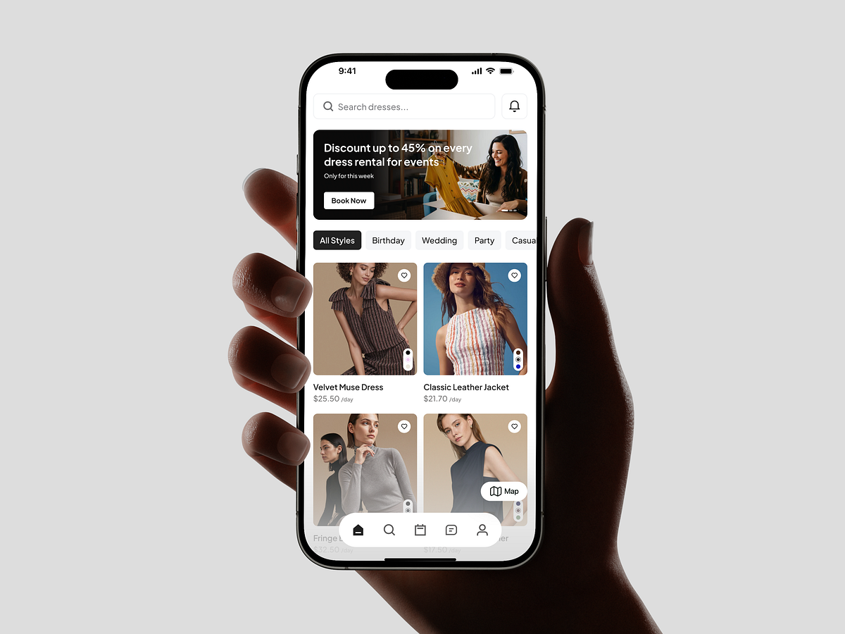 Shopping app | Dress Rental Image 0