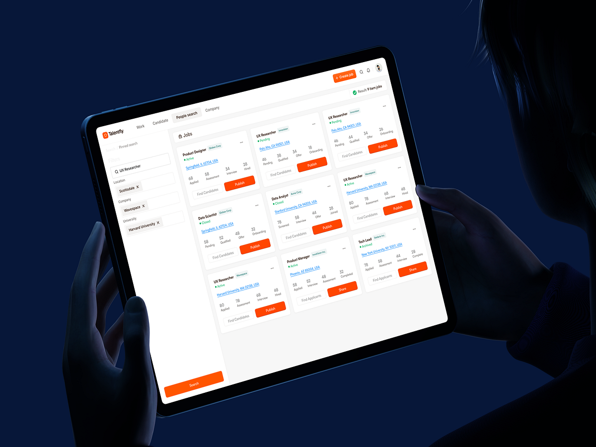 Talentfly- Job Search Dashboard Image 0