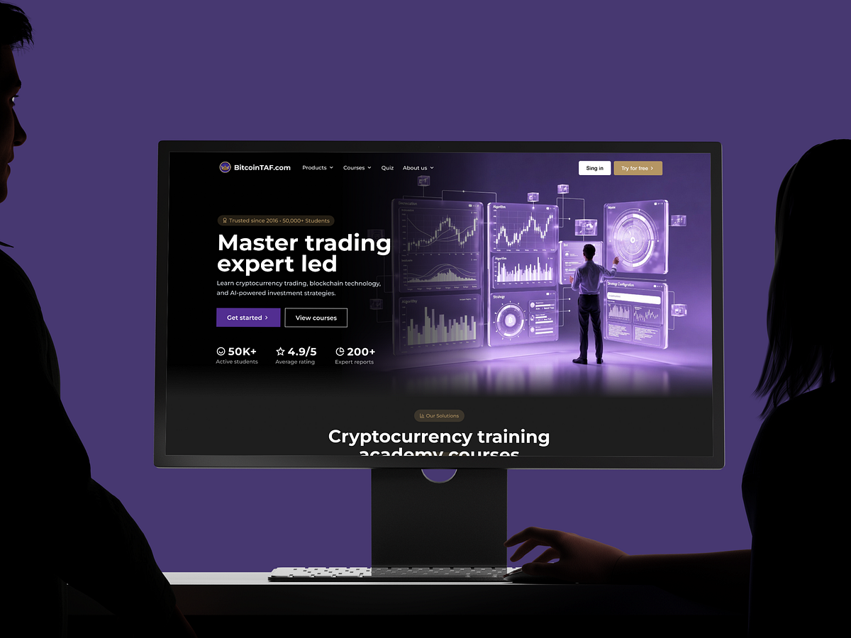 BitcoinTAF – Crypto Trading Online Course Platform Image 0