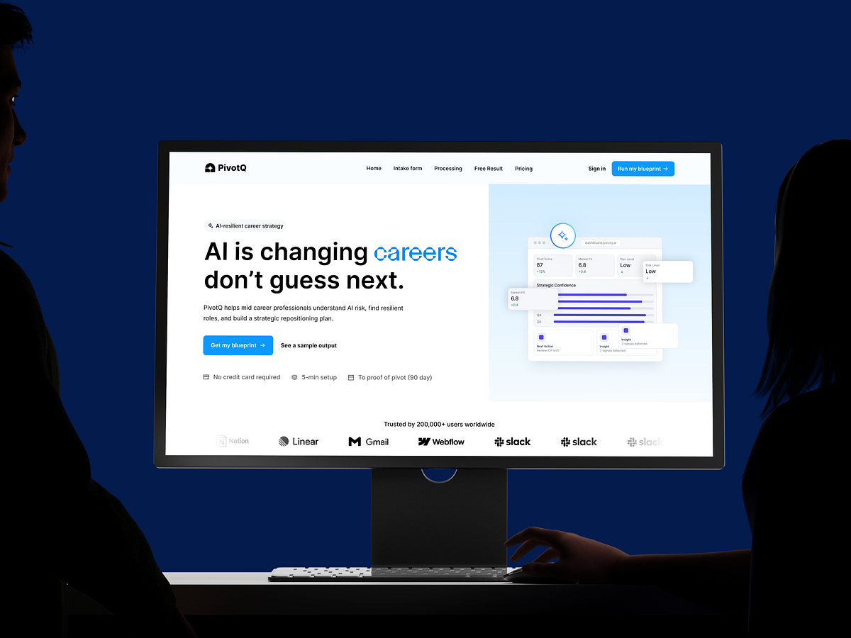PivotQ – AI Career Platform Image 0