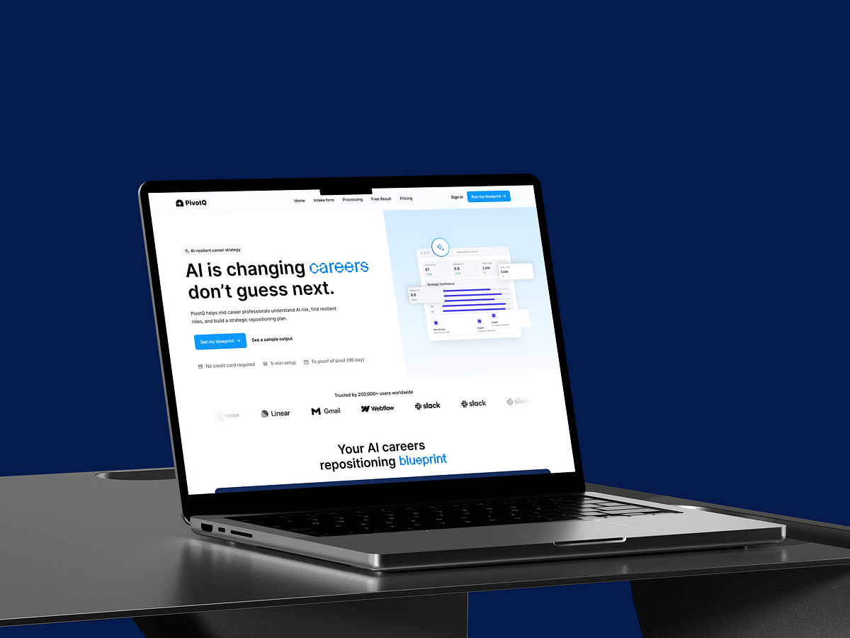 PivotQ – AI Career Platform Image 1