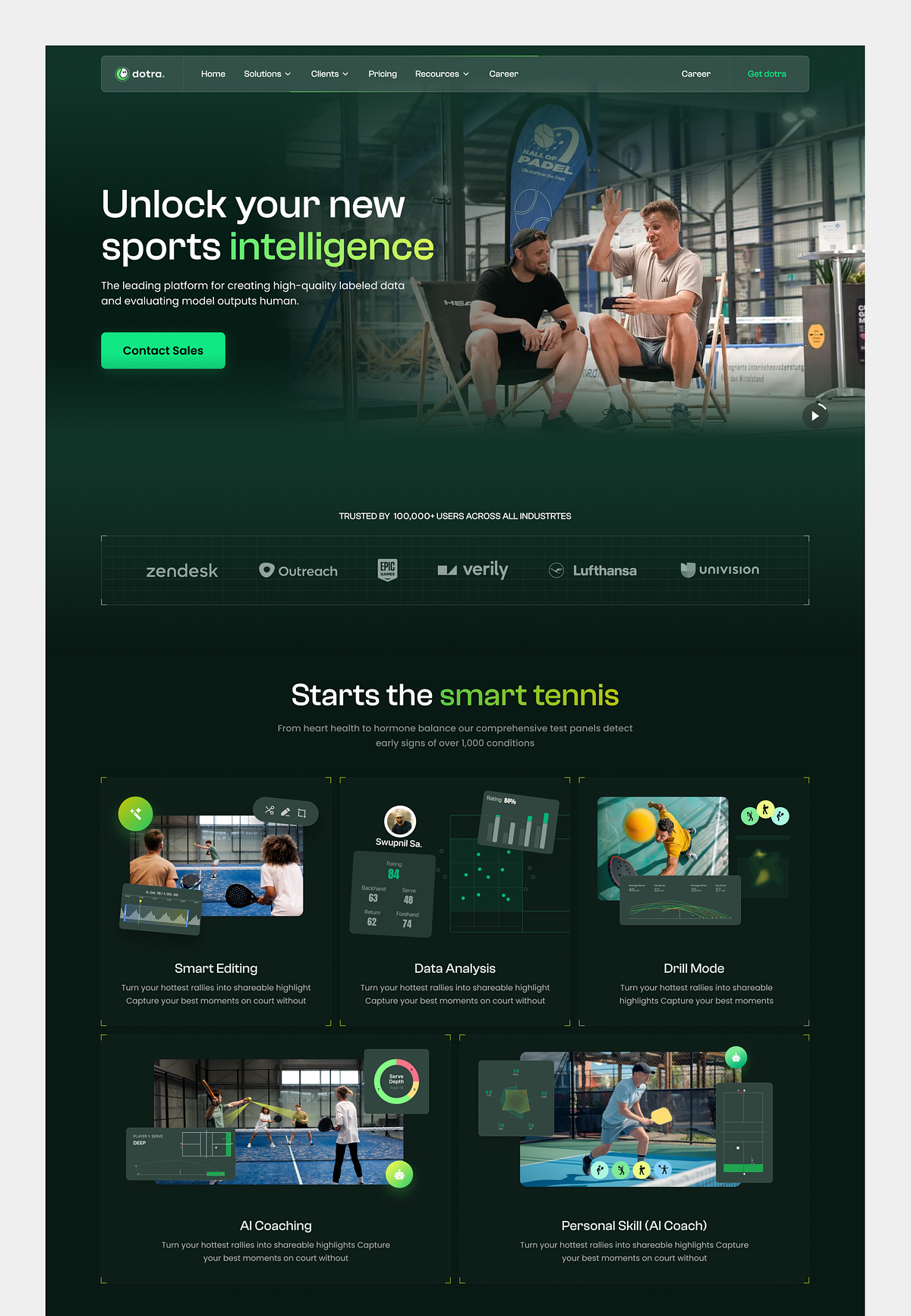 Dotra – AI Sports Analytics Platform Image 0