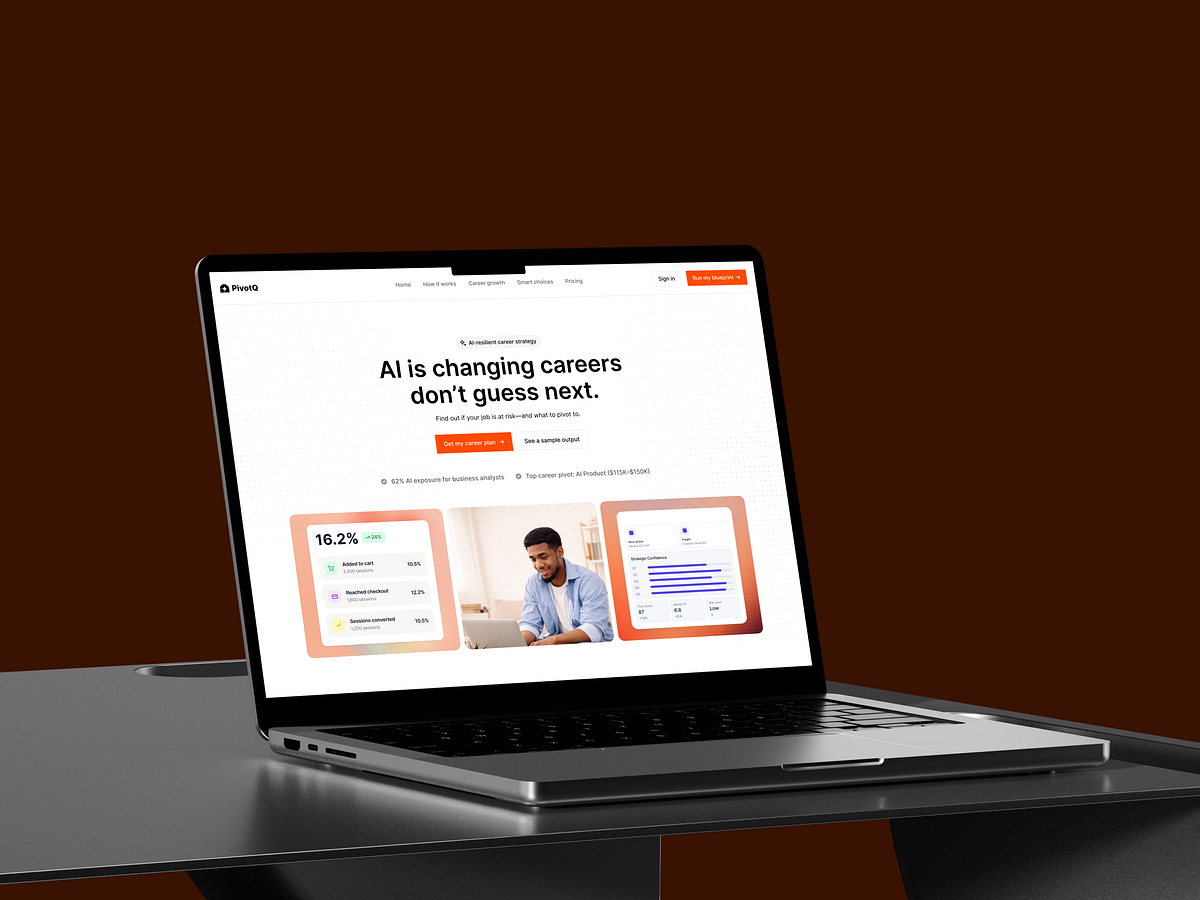 PivotQ - AI Career Consultation Platform Image 1